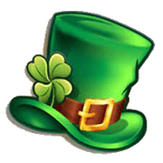 9 pots of gold green hat symbol