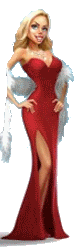 bloopers lady in red