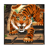 tomb raider slot tiger symbol