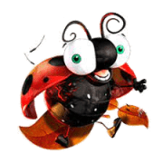 wild antics slot ladybird symbol